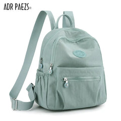 PAEZ Women Backpack Waterproof Shoulder Bags Large Capacity Rucksack Purses NICE
