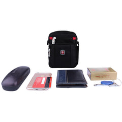 Waterproof Waist Bag Fanny Pack Men Small Pouch Purse Casual Male Pockets