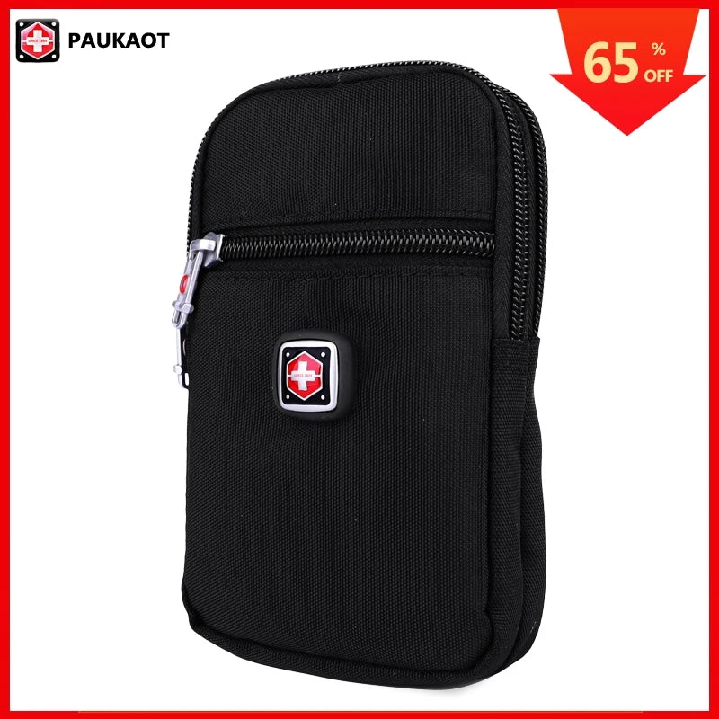 Men Waist Packs Belt Bag Casual Fanny Phone Pouch Purse Bum Hip Pockets