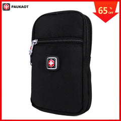 Men Waist Packs Belt Bag Casual Fanny Phone Pouch Purse Bum Hip Pockets