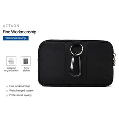Horizontal Phone Pouch Fanny Pack Waist Bag for 6.1/6.5 INCH Phone