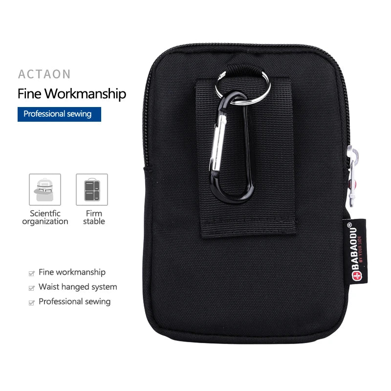 Small Waist Packs Cell Phone Belt Bags Bum Hip Bag Travel Fanny Pack