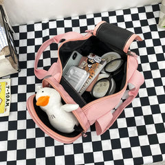 PINK Travel Bag Sports Bag Fitness Bag Women's Crossbody Bag