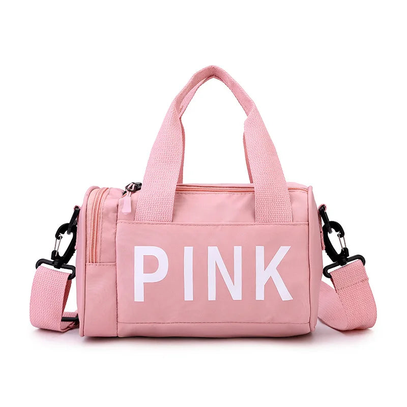 PINK Travel Bag Sports Bag Fitness Bag Women's Crossbody Bag