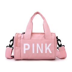 PINK Travel Bag Sports Bag Fitness Bag Women's Crossbody Bag