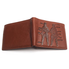 PLAYERUNKNOWN Game Wallet Men Leather American Soldiers Purses