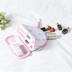 Women Cosmetic Makeup Case Bag Box Waterproof Portable Double layer Storage Bag