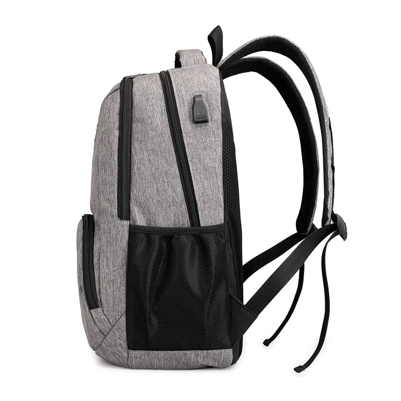 High School Bags For Teenage Boys Travel Backpack Boy Laptop Bag 15.6