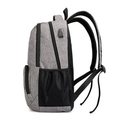 High School Bags For Teenage Boys Travel Backpack Boy Laptop Bag 15.6