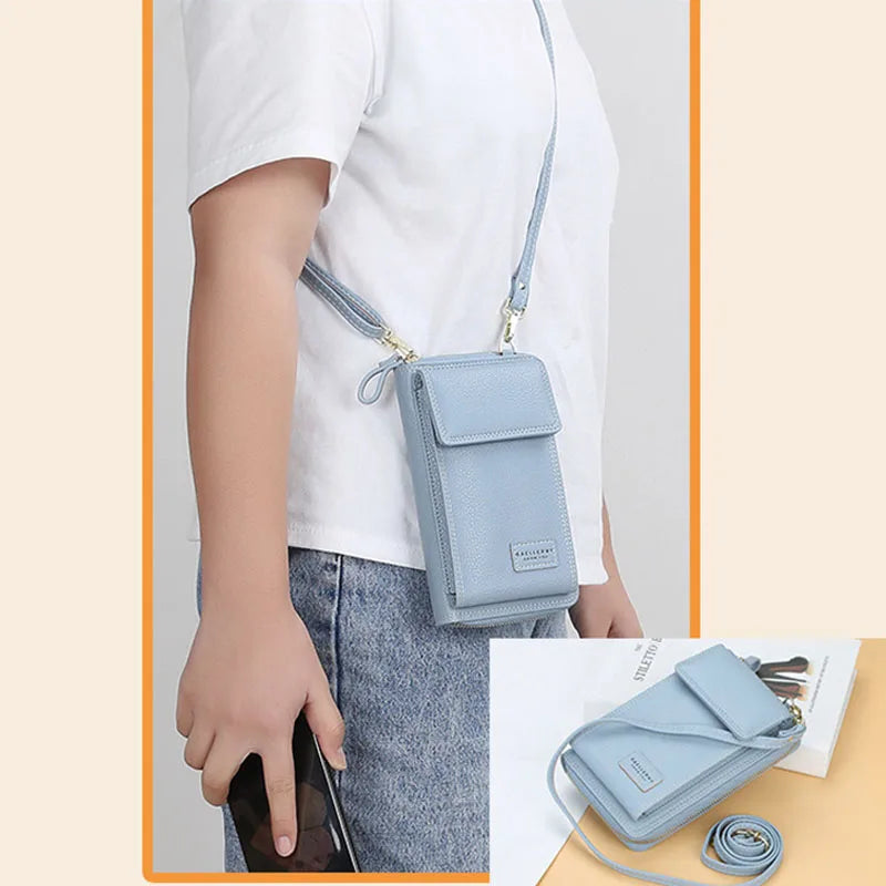 Phone Wallet Crossbody Bag Mini Handbag Purse Clutch Money Bag Wallet