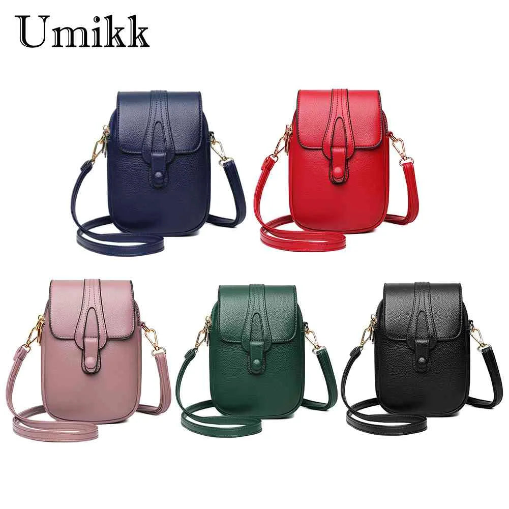 PU Handbags Women Small Crossbody Bag Ladies Shoulder Messenger Phone Pouch