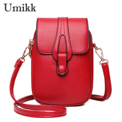 PU Handbags Women Small Crossbody Bag Ladies Shoulder Messenger Phone Pouch
