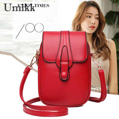 PU Handbags Women Small Crossbody Bag Ladies Shoulder Messenger Phone Pouch