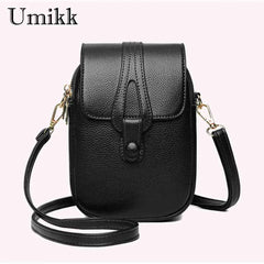 PU Handbags Women Small Crossbody Bag Ladies Shoulder Messenger Phone Pouch