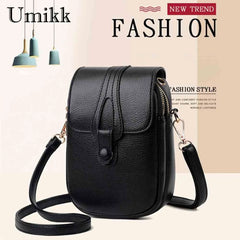 PU Handbags Women Small Crossbody Bag Ladies Shoulder Messenger Phone Pouch