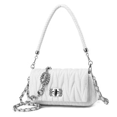 PU Ladies Shoulder Bags Small Handbags Girls Mini Messenger Bags Flap