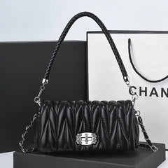 PU Ladies Shoulder Bags Small Handbags Girls Mini Messenger Bags Flap