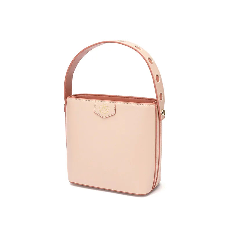 Soft-Faced Handbag Women's Zipper Crossbody Bag High-quality Solid Design