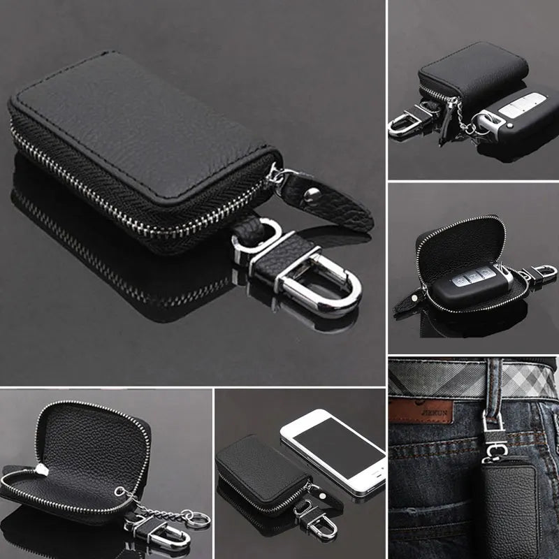 PU Leather Car Key Wallets Men Key Holder Housekeeper Keys Organizer Women