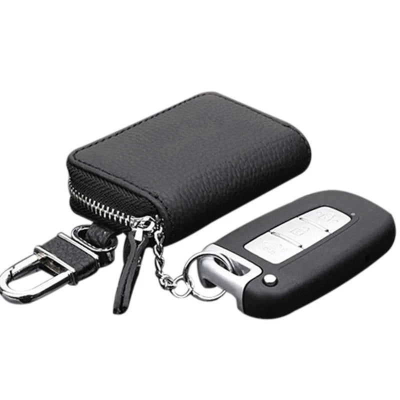 Car Key Wallets Men Women Housekeeper Keys Organizer Zipper Key Case