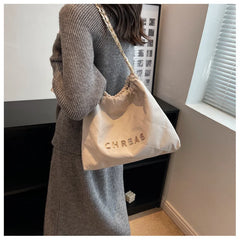 Vintage PU Leather Chain Shoulder Crossbody Tote Bags for Women