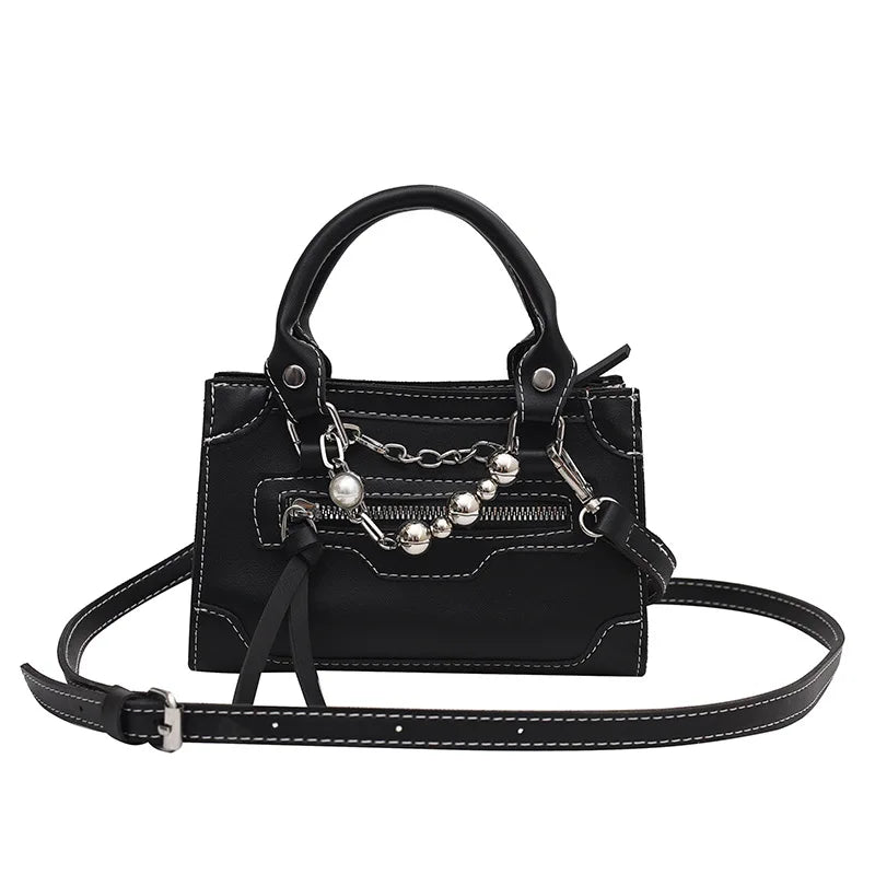 Square Chain Shoulder Bag Small Flap Handbag