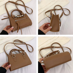 Square Chain Shoulder Bag Small Flap Handbag