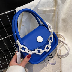 Small Crossbody Tote Bag for Women Travel PU Leather Handbag