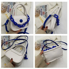 Small Crossbody Tote Bag for Women Travel PU Leather Handbag