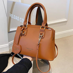 PU Leather Crossbody Bag Ins Woman Handbag Purse Female Shoulder Bag