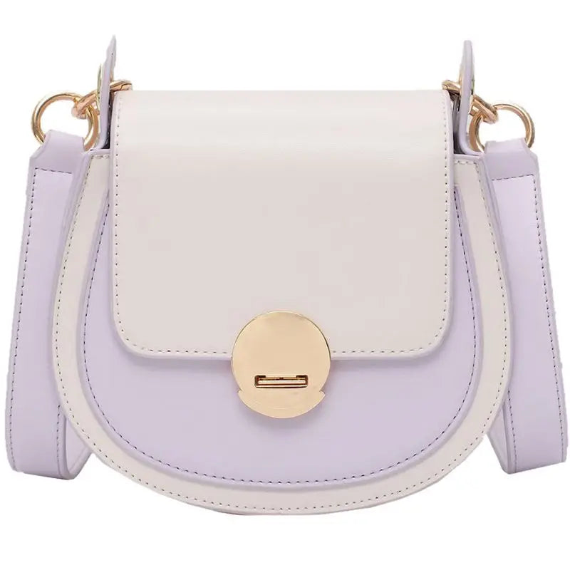 Small Crossbody Bag for Women Solid Colors Shoulder Handbag