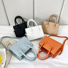 PU Leather Crossbody Bags For Women Chain Female Shoulder Handbags Mini Purses