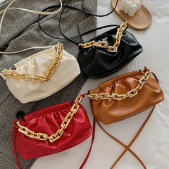 PU Leather Crossbody Bags Lady Shoulder Handbags Female Small Stone Pattern