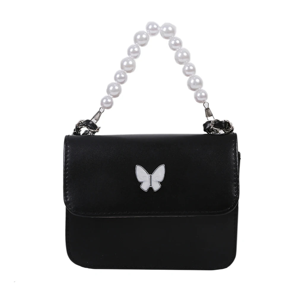 Solid Summer Lady Crossbody Bag PU Leather Female Shoulder Handbag