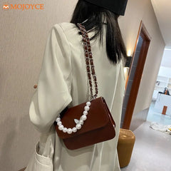 Solid Summer Lady Crossbody Bag PU Leather Female Shoulder Handbag