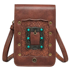 PU Leather Crossbody Shoulder Bag for Evening Out
