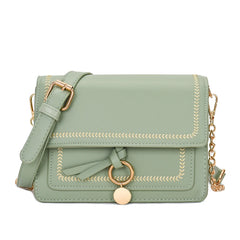 PU Leather Multifunction Shoulder Bag Classic Style Crossbody Bag