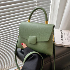 PU Leather Handbags For Women Retro Shoulder Bags Messenger Bag
