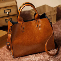 PU Leather Handbags Purse High Casual Female Crossbody Bags