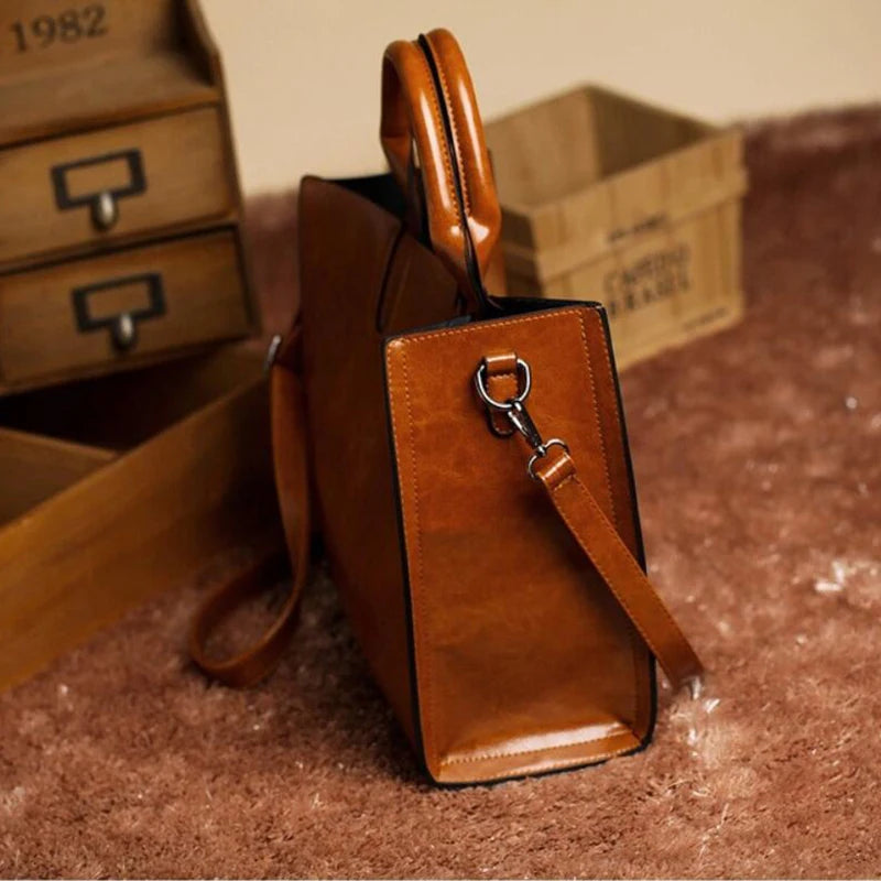 PU Leather Handbags Purse High Casual Female Crossbody Bags