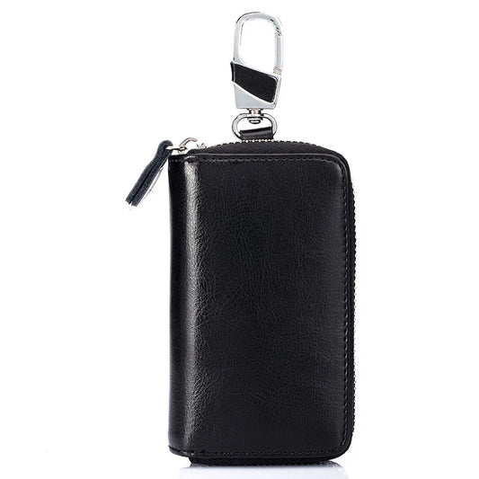 PU Leather Keychain Organizer Pouch Multifuctional Purse Keychain Wallet