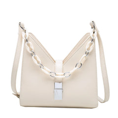 PU Leather Large Capacity Crossbody Bag Adjustable Shoulder Strap