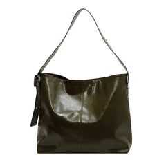 PU Leather Large Capacity Crossbody Bags For Women Retro Tote Bag