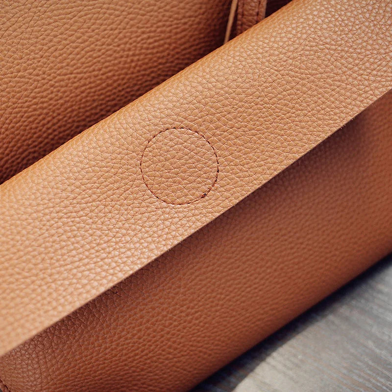 PU Leather Shoulder Bag Women's Multifunctional Handbag
