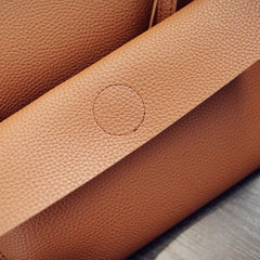 PU Leather Shoulder Bag Women's Multifunctional Handbag
