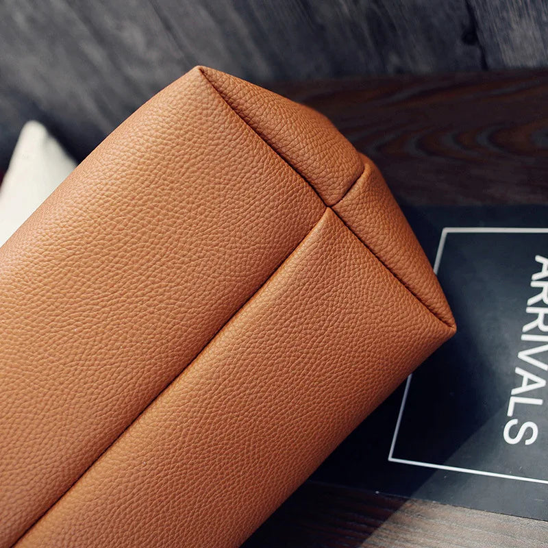 PU Leather Shoulder Bag Women's Multifunctional Handbag