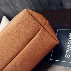 PU Leather Shoulder Bag Women's Multifunctional Handbag