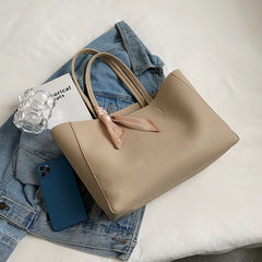 Women Fashionable Handbags Large Capacity Top Handle Shoulder Bag