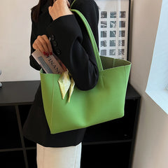 Women Fashionable Handbags Large Capacity Top Handle Shoulder Bag