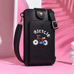 PU Leather Handbags Women Bag Ladies Mobile Phone Crossbody Bags Purse Clutch
